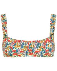 Montce - Florencia Floral Zoe Bikini Top - Lyst