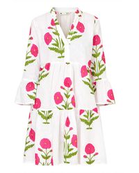 Yumi' - Cotton Floral Tunic - Lyst
