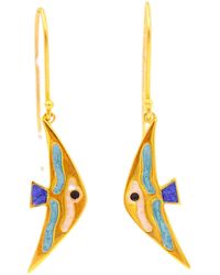 1610Istanbul - Bosphorus Fish Enamel Earrings - Lyst