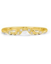 Azura Jewelry New York - Gleam Band Vermeil - Lyst