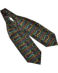 DAVID WEJ - Self Tie Paisley Cravat – - Lyst