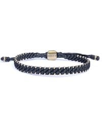 Harbour Uk - Urban Bronze Rope Bracelet - Lyst
