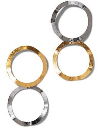 Jaredjamin - Duet Drop Post Earrings - Lyst