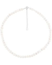 Pearl Code - Baroque Pearl Choker — Freshwater Pearl Necklace - Lyst