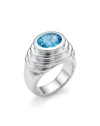 GEM BAZAAR - The Versailles Topaz Ring - Lyst