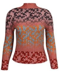 Wild Cosmos - Sienna Bohemian Honeycomb Texture Top - Lyst