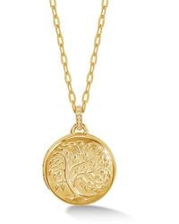 Dower & Hall - Tree Of Life Locket - Lyst