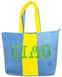 Lilly Loves - Ciao Terry Tote Beach Bag - Lyst