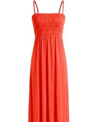 JJwinks - Bra-Free Smocked Modal Maxi Dress - Lyst