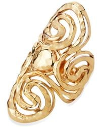 Retro Chic - Eternal Spiral Ring - Lyst
