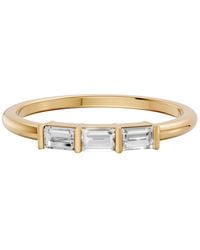Aya Fine Jewelry - 0.26 Cwt Baguette Cut Lab Diamond Ring - Lyst