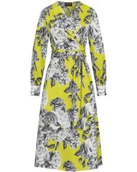 Marianna Déri - Rose Blossom Wrap Dress - Lyst