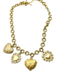 Achala Handcrafted - Heart Charm Necklace - Lyst
