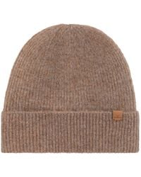 Norbron - Raine Taupe Beanie - Lyst