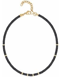 Nialaya - Heishi Onyx Choker With - Lyst