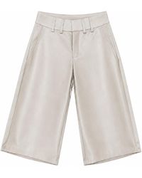 Hedare - Capri Leather Trousers - Lyst