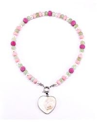 Mineralgems•Studio - Candy Necklace With Coral And Jade - Lyst