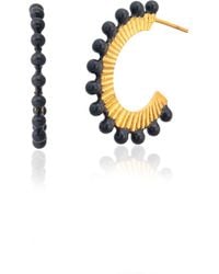 Milou Jewelry - Oval Hoop Earrings - Lyst