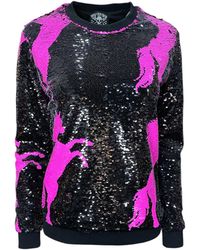 Any Old Iron - Pony Reversible Sequin Sweatshirt - Lyst