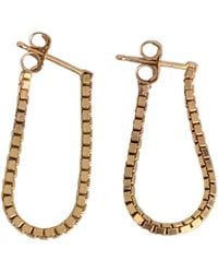 Florentis Jewellery - Box Chain Earrings - Lyst