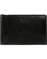 Time Resistance - Leather Clutch Purse - Lyst