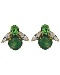 Vickisarge - Yuletide Big Bee Earrings - Lyst