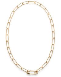 Kris Nations - Safety Pin Chain Necklace - Lyst