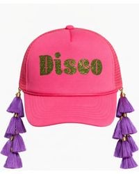 Julia Clancey - Hot Tasseltastic Disco Trucker Cap - Lyst