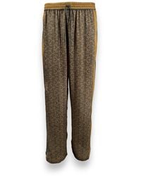 Monzlapur New York - Paisley Motif Pant With Stripe - Lyst