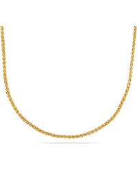 Phira London - Gold Columbia Two Necklace Chain - Lyst