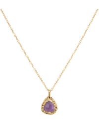 Lavani Jewels - Amethyst Pendant Sirene - Lyst