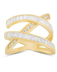 Kylie Harper - Baguette-Cut Highway Statement Ring - Lyst