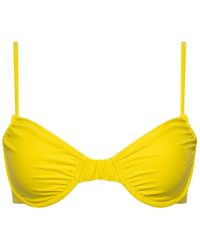 Playaluxe - Capri Ruched Underwire Bikini Top - Lyst