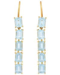 Opium Jewels - Baguette Cut Droplets - Lyst