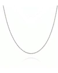 Spero London - Sterling Rope Chain Necklace - Lyst