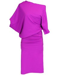 Jennafer Grace - Plum Passion Angle Dress - Lyst
