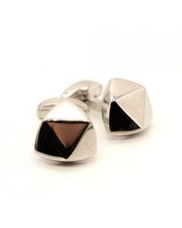 DAVID WEJ - Triangle Cufflink – - Lyst