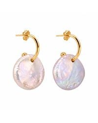 Lalinde - Keshi & Hoop Earrings - Lyst