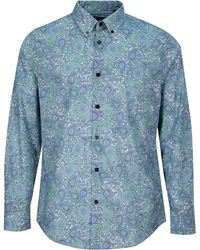 lords of harlech - Morris Pow Paisley Shirt - Lyst