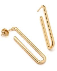 With Love Darling - Mia Long Link Earrings - Lyst