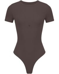 Second Skin Solution - Second Skin T-Shirt Bodysuit Doppio - Lyst