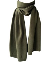 Essien & Emre - Cashmere Scarf Khaki - Lyst