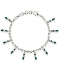 Linda Fiore - Amalei Bracelet With Dark Enamel - Lyst
