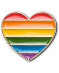 Make Heads Turn - Enamel Pin Pride Heart - Lyst