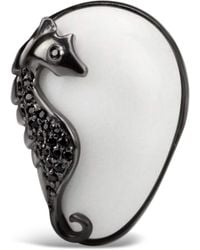 Bellus Domina - Adjustable Seahorse Cocktail Ring - Lyst