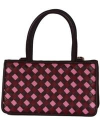F3Rog by Rana - Rose Woven Leather Crossbody Piraye Bag - Lyst