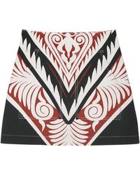 Born in Exile - Mini Denim Skirt - Lyst
