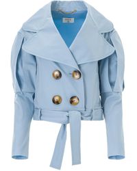 Lita Couture - Statement Jacket With Oversized Lapels - Lyst