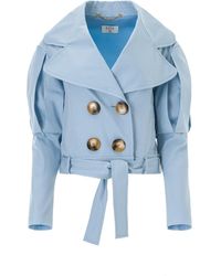 Lita Couture - Statement Jacket With Oversized Lapels In - Lyst