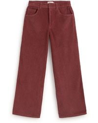Thinking Mu - Hedda Corduroy Wide-Leg Pants - Lyst
